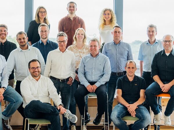 Teamfoto der Mitarbeitenden der GLS Beteiligungs AG
